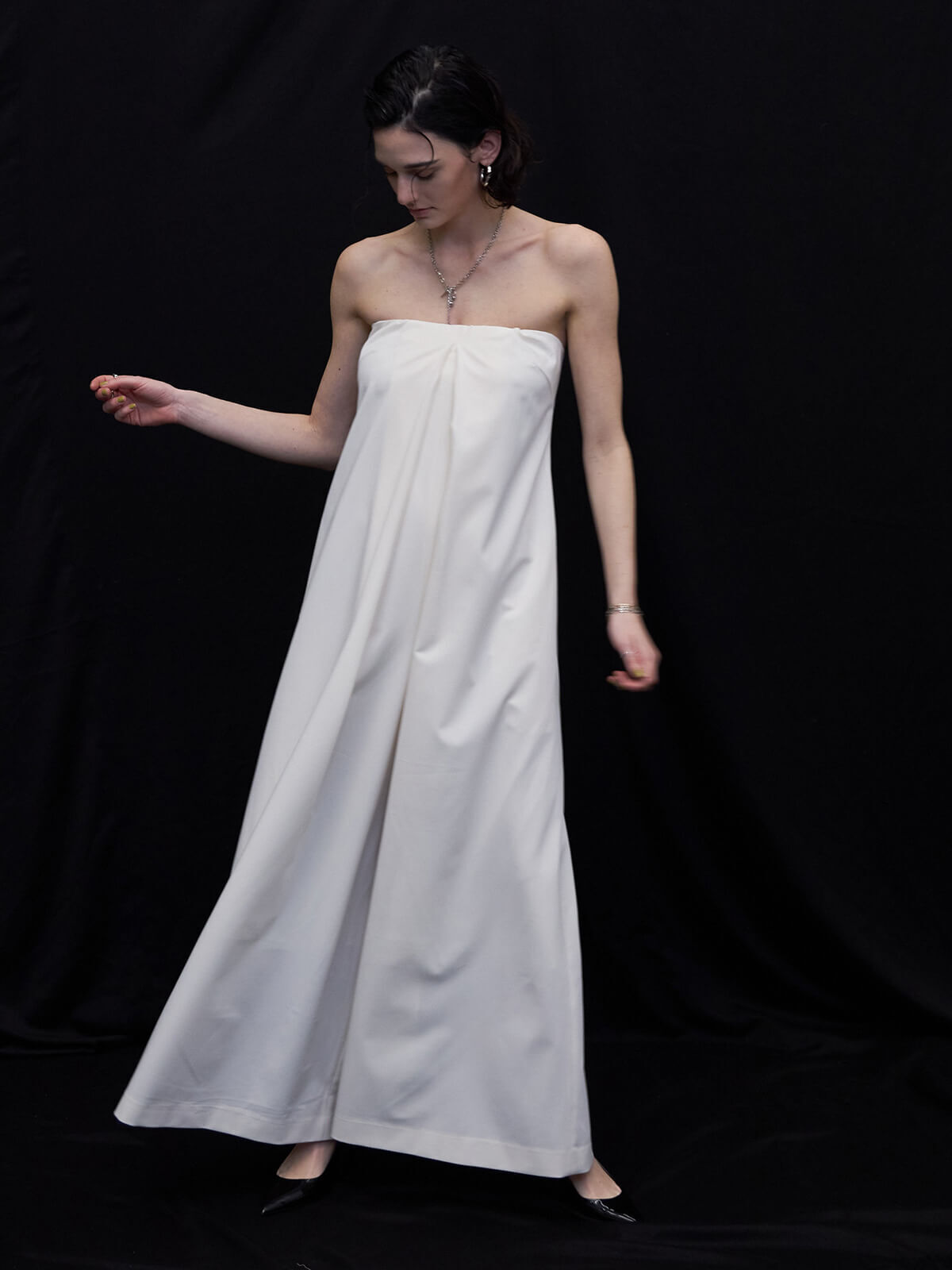 JOSE MOON TACK BARE JUMPSUIT