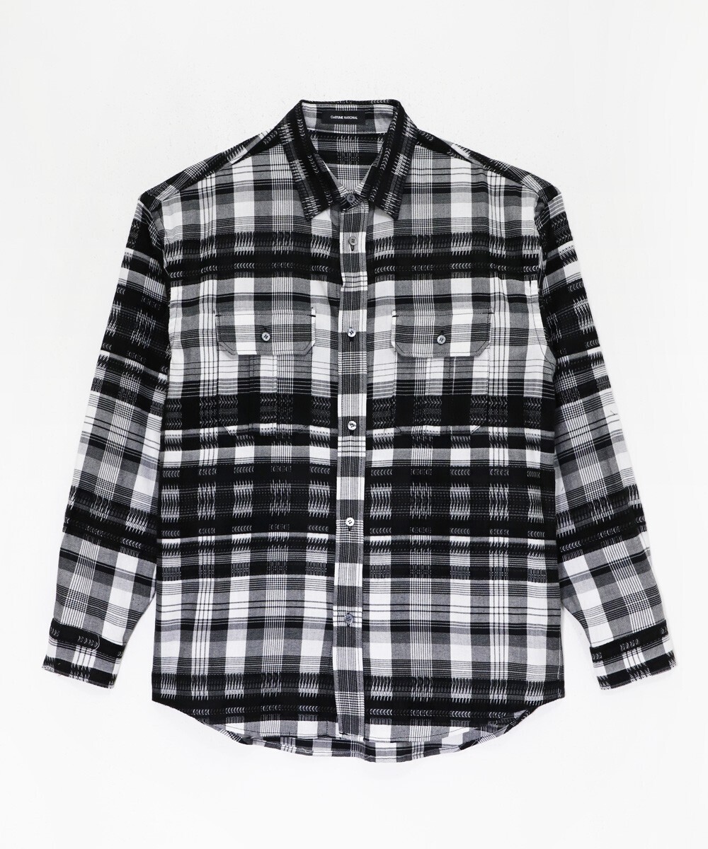 CoSTUME NATIONAL CHECK SHIRT