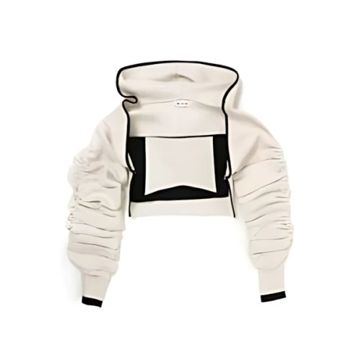 MELT THE LADY frame line knit ensemble II
