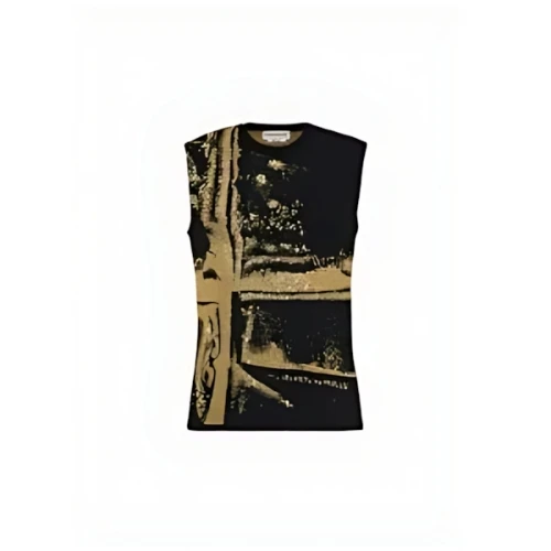 Alexander McQueen フォールド ジャカード ベスト