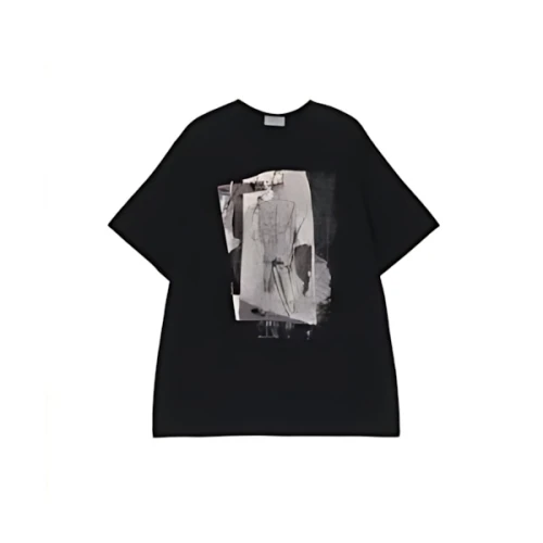 Yohji Yamamoto Ultima jersey Discharge pt yy Short Sleeve B