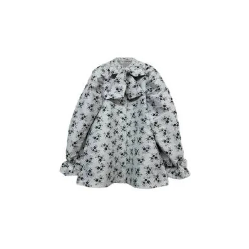 HONEY MI HONEY jacquard ribbon blouse tunic one-piece