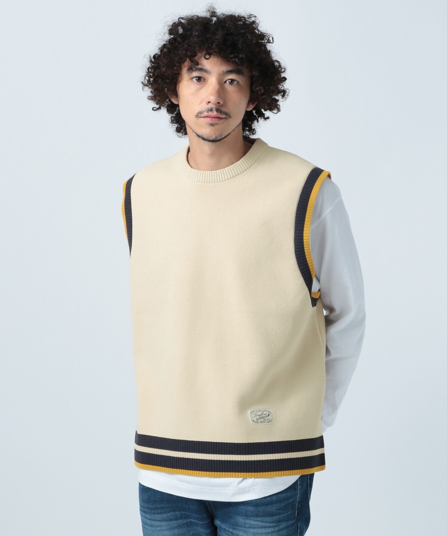 BAYFLOW チルデンニットベスト