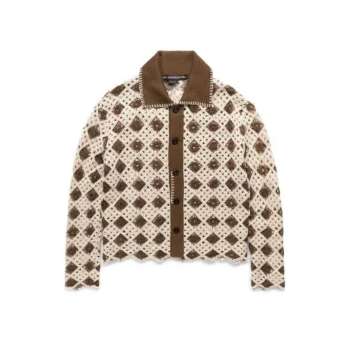 Andersson Bell Crochet Cotton Cardigan