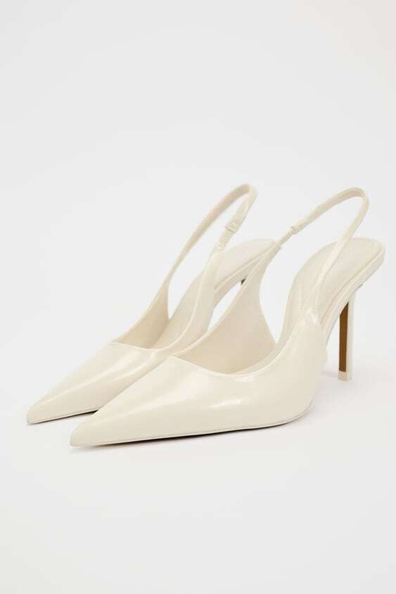 ZARA ハイヒール スリングバック シューズ