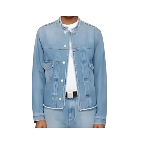 GIVENCHY Reworked バイカー デニムジャケット