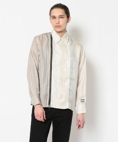 JieDa ZIP & BUTTON SHIRT