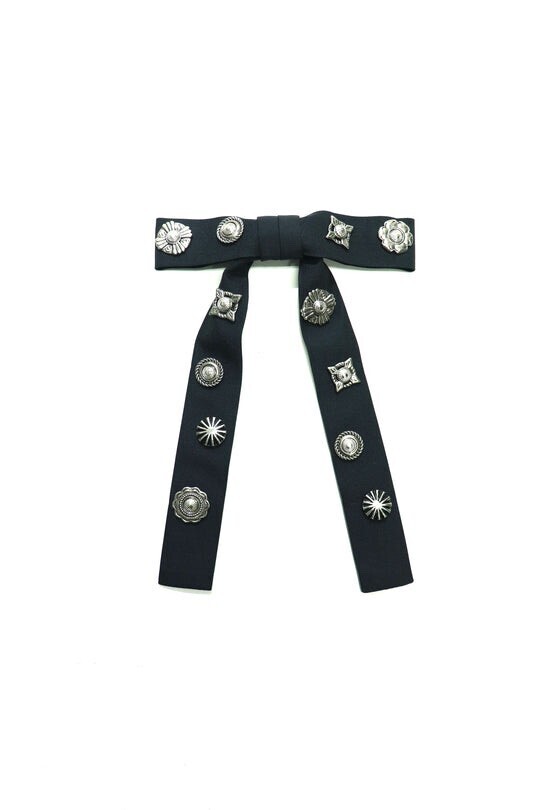 TOGA VIRILIS Concho ribbon tie