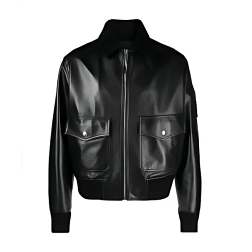 GIVENCHY シアリングカラー レザージャケット