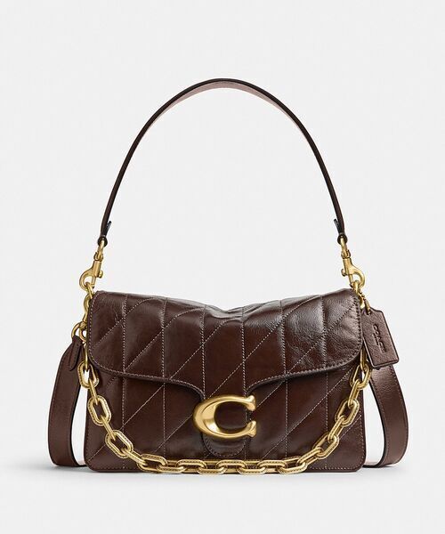 COACH チェーン タビー ショルダー バッグ・キルティング