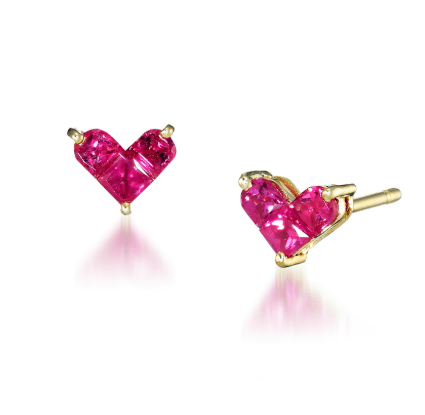 STAR JEWELRY K18 ピアス MYSTERIOUS HEART