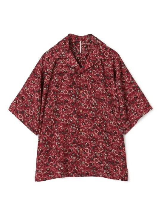 m's braque 【別注】m's braque ポリエステル オープンカラー ハーフスリーブシャツ TOMORROWLAND