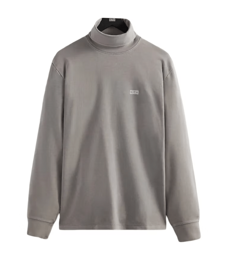KITH Crystal Wash Turtleneck Storm