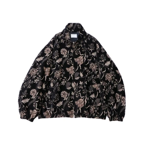 superNova. Track jacket - Velvet flower jacquard