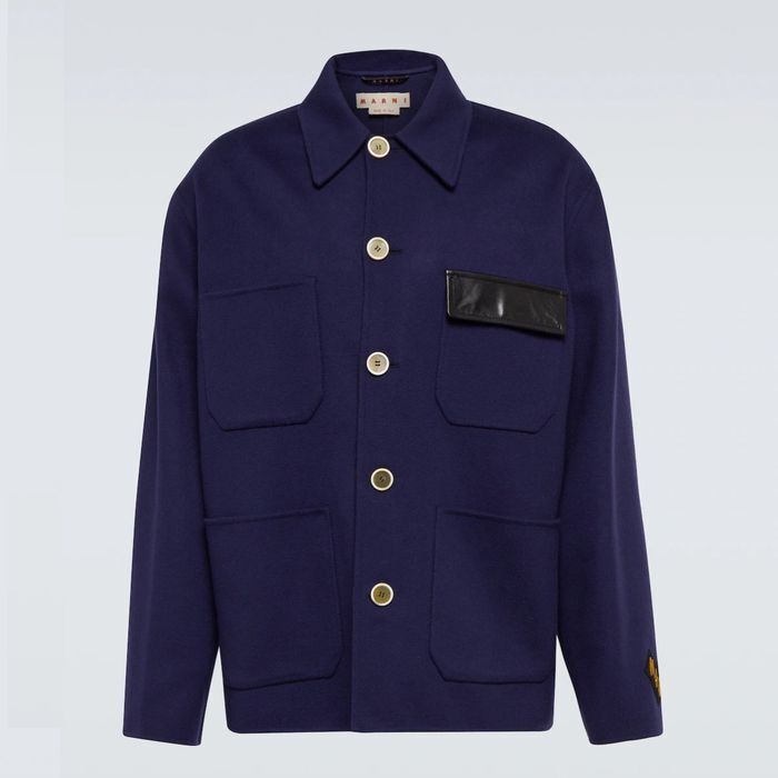 MARNI Wool-blend jacket