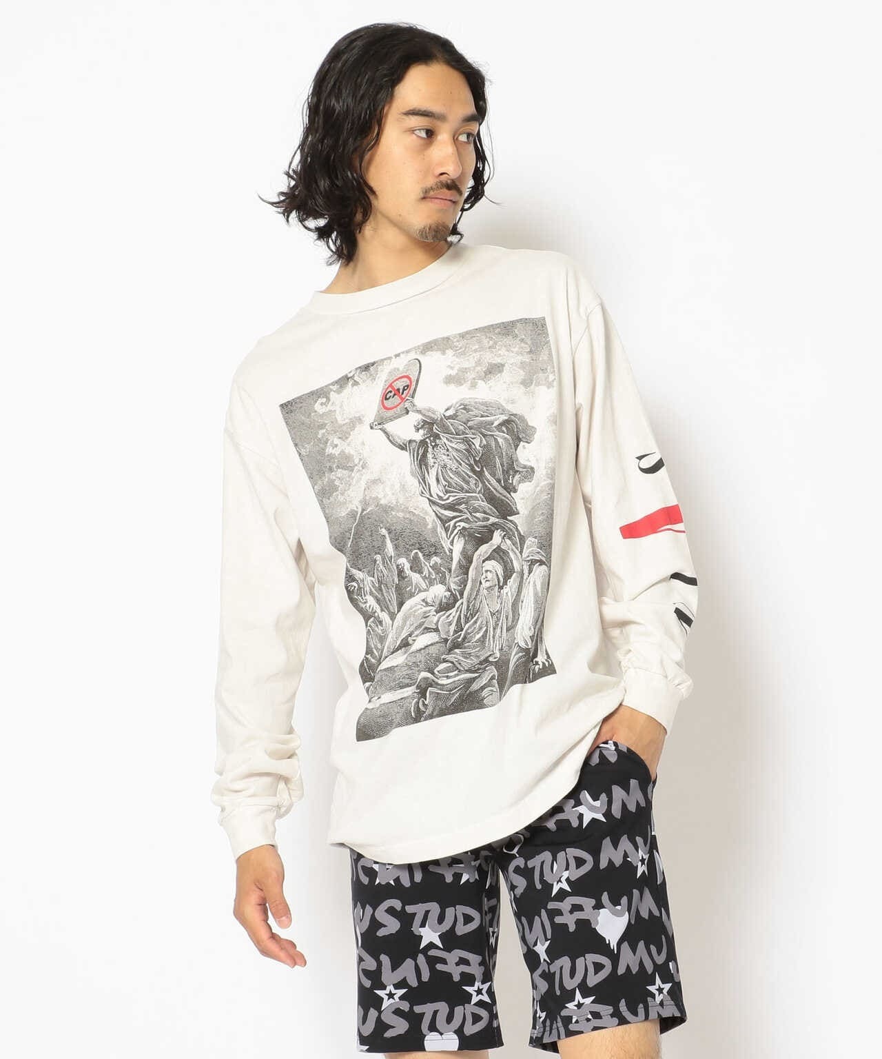 SAINT MICHAEL LS TEE VLONE