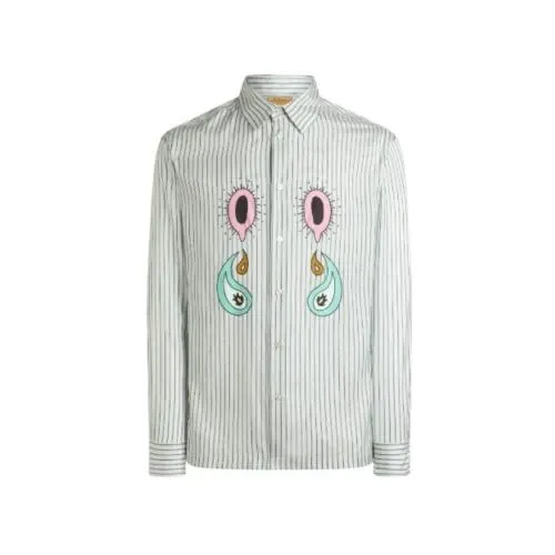 ETRO ペイズリー シルク シャツ