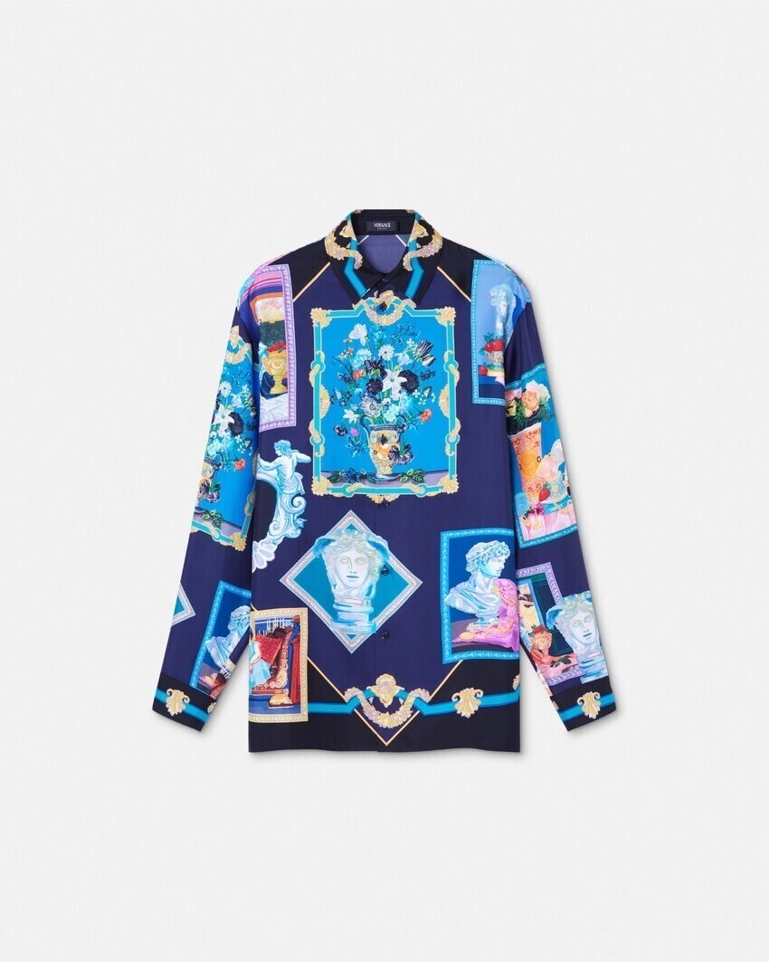 Versace シルク シャツ ヴェルサーチェ ギャラリー