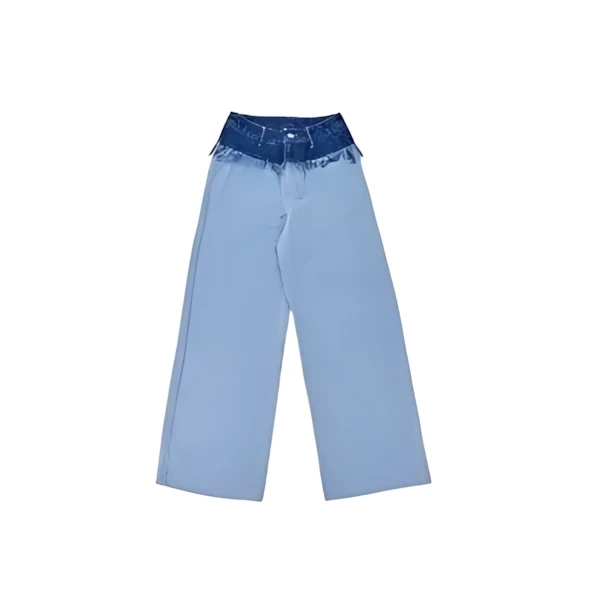 Torico Fringe Denim Pants Pattern