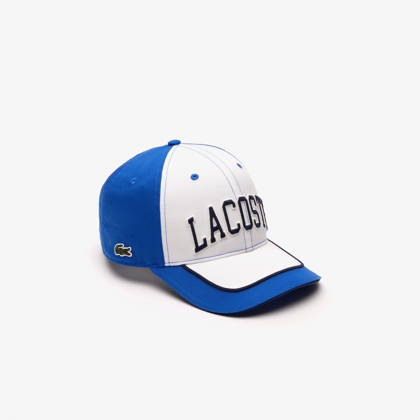 LACOSTE バイカラーベースボールキャップ