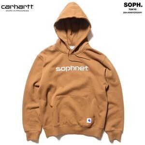 SOPHNET. CARHARTT HOODED SWEAT SHIRT