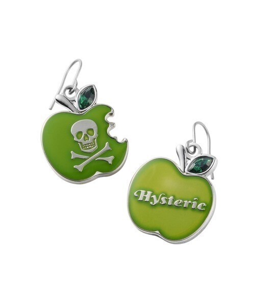 HYSTERIC GLAMOUR SKULL APPLE ピアス