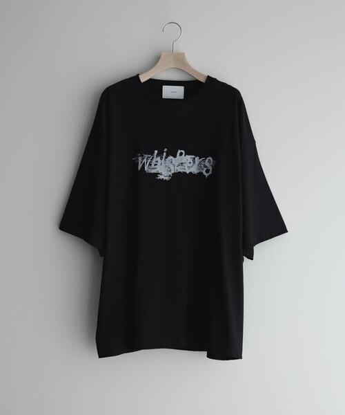 remer loose graphic over Tee