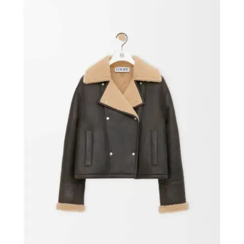 LOEWE ジャケット(シアリング)