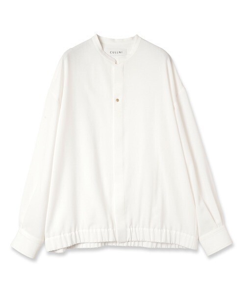 CULLNI 23-SS-015 / Bnad Collar Shirt Blouson