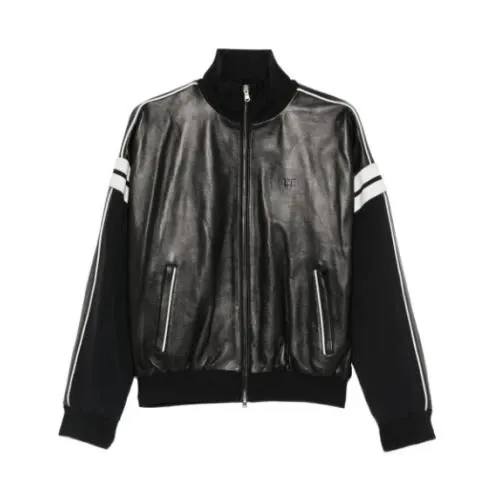Wales Bonner Leather Track Jacket
