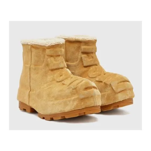 DIESEL D-HAMMER suede boots