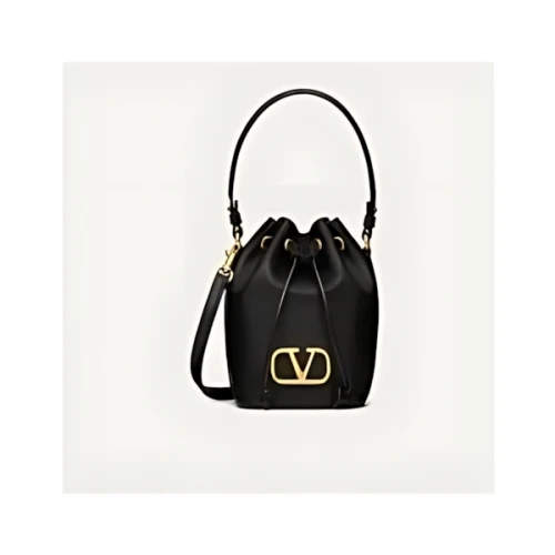 VALENTINO Vロゴ シグネチャー ナッパレザー ミニ バケットバッグ
