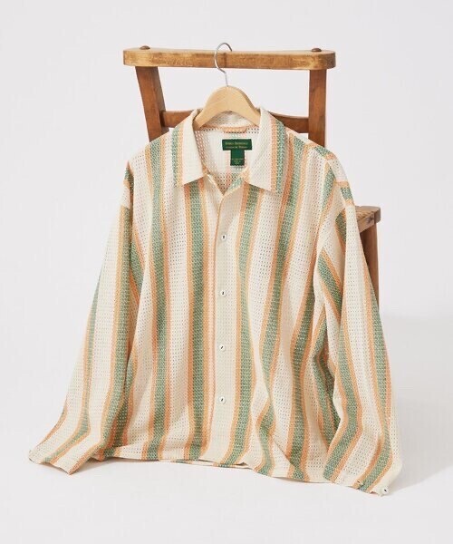 JOURNAL STANDARD relume INDIA COTTON クロシェシャツ