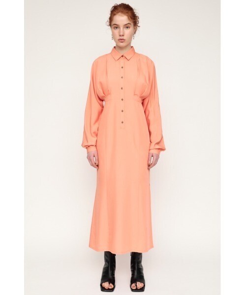 SLY FRONT TUCK DRESS