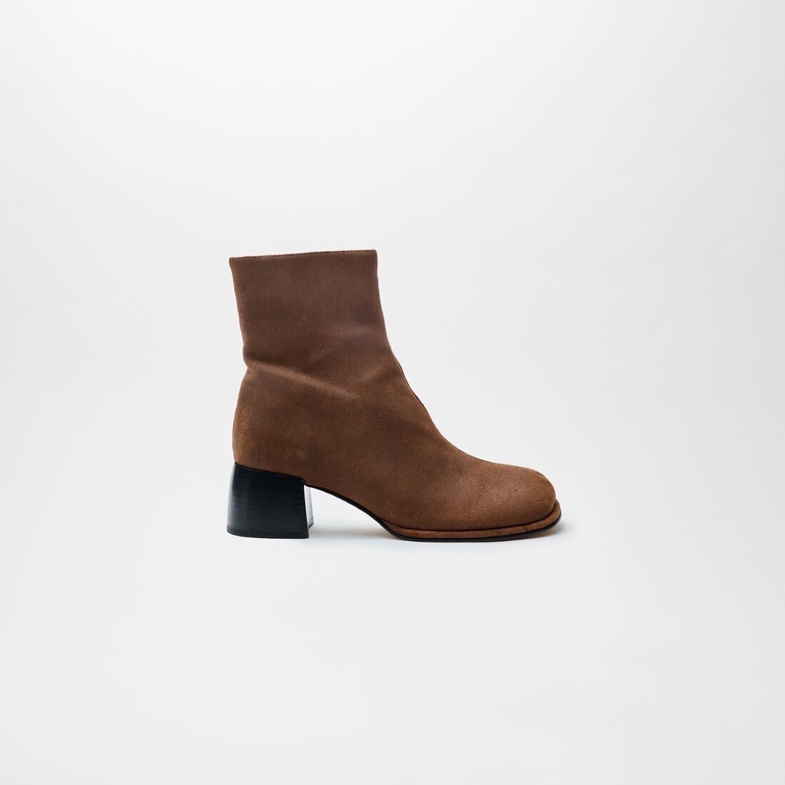 ALM. ADELA LEATHER BOOTS （Vintage Brown Suede）