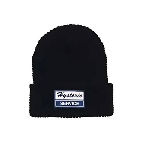 HYSTERIC GLAMOUR HYSTERIC SERVICE ワッペン ニットキャップ