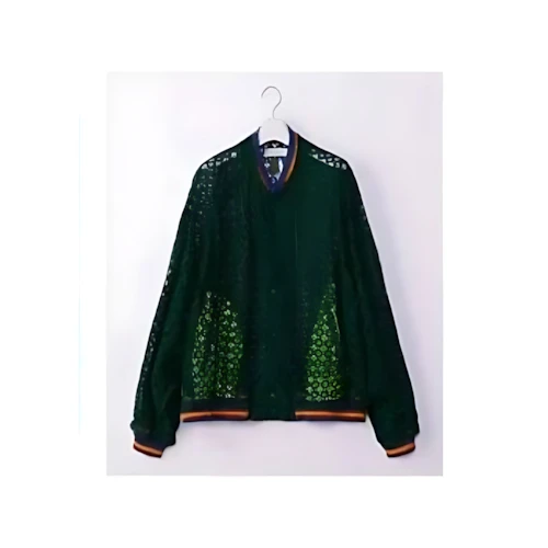 FACETASM LACE STADIUM JACKET