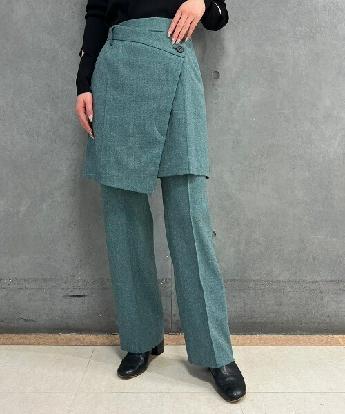 LE CIEL BLEU Layered Tailored Pants