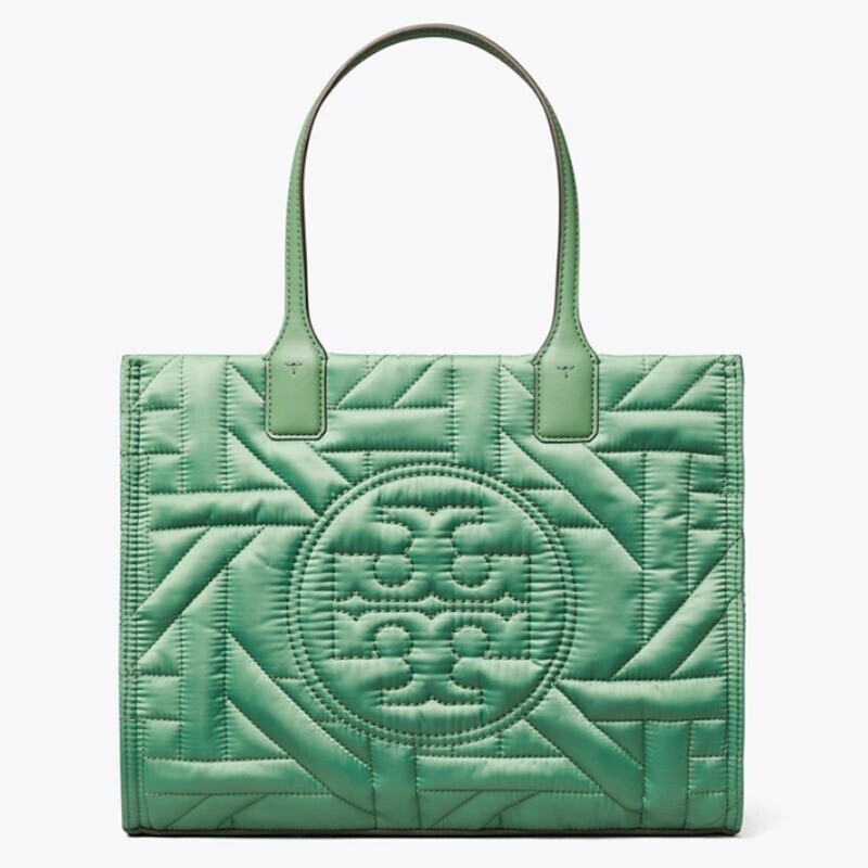 Tory Burch SMALL ELLA BASKETWEAVE TOTE