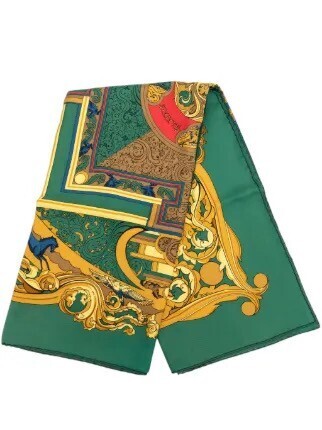 HERMES 2000-2026 Animaux Solaires Silk Scarf 90 scarves