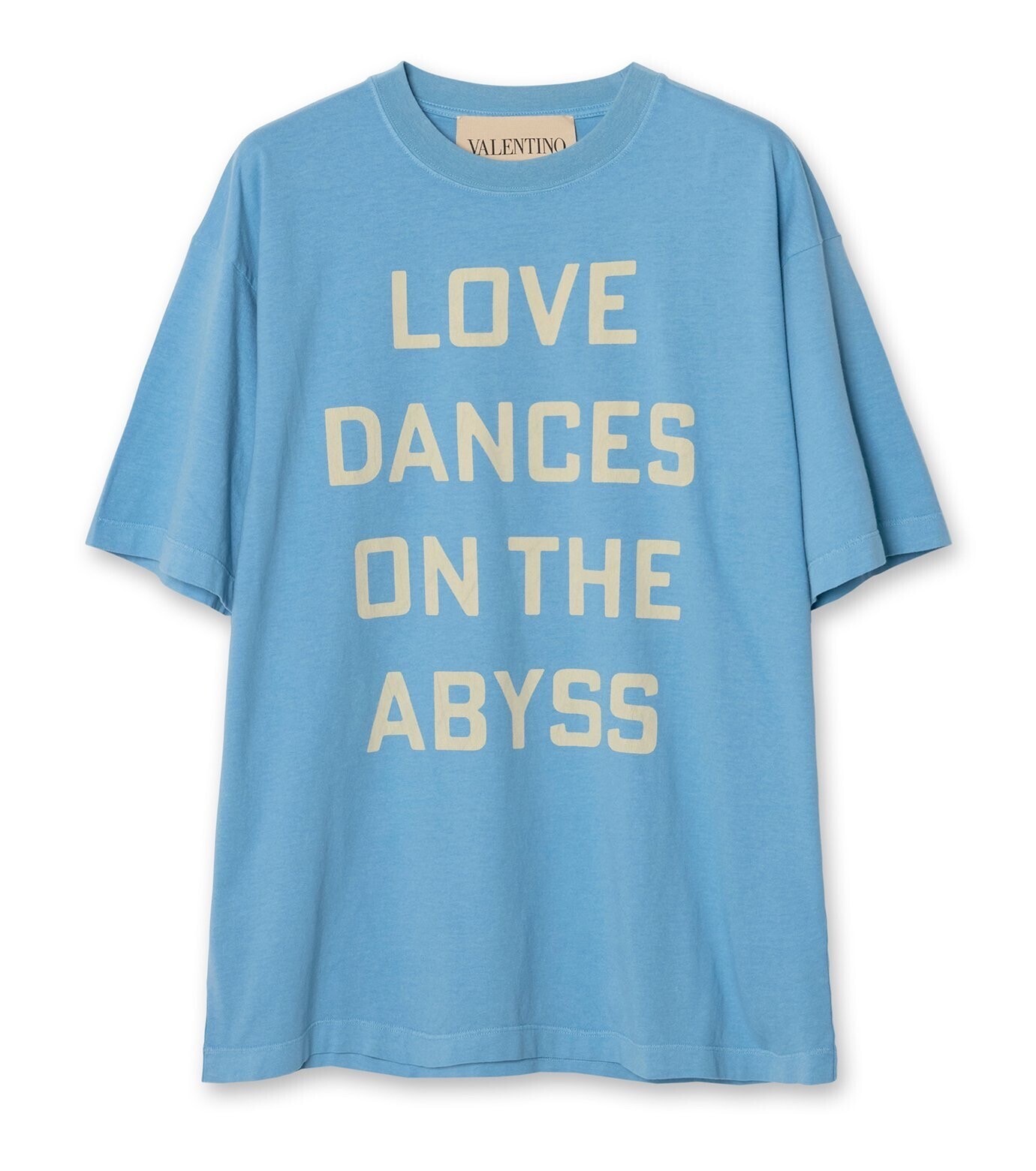VALENTINO COTTON JERSEY T-SHIRT "LOVE DANC.."