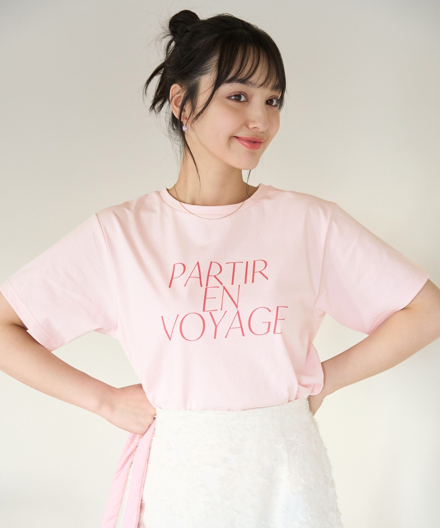 ROPE' PICNIC RENU/マカロンカラーアソートロゴTシャツ