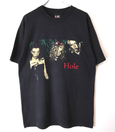 Nirvana 90s Hole Tee ホール Tシャツ CelebritySkin