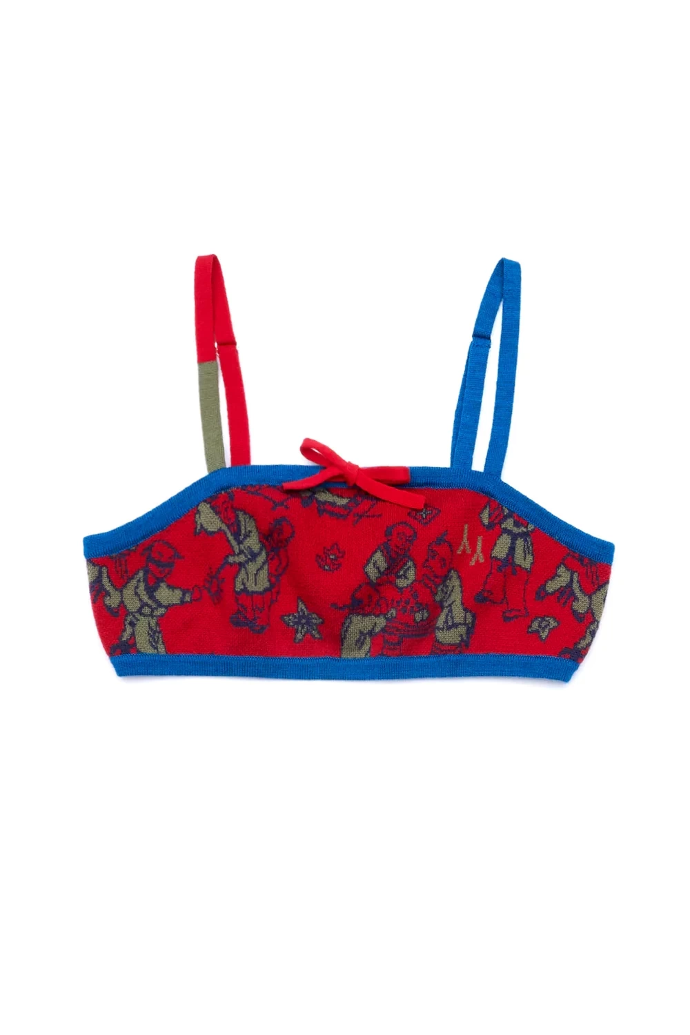 YanYan LAZA BRA IN MERINO JACQUARD
