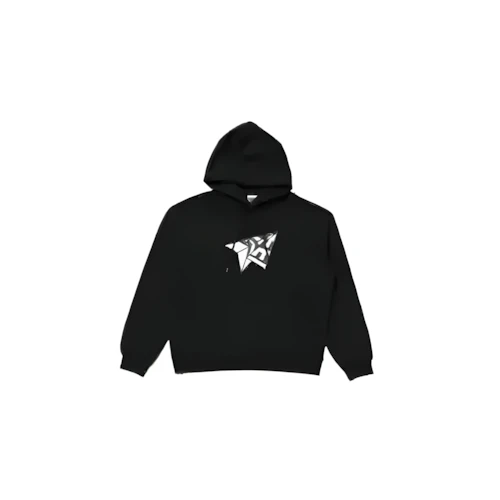 Bark at the Moon YEET paper airplane hoodie