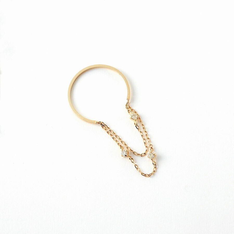 Enasoluna Diamond dust ring