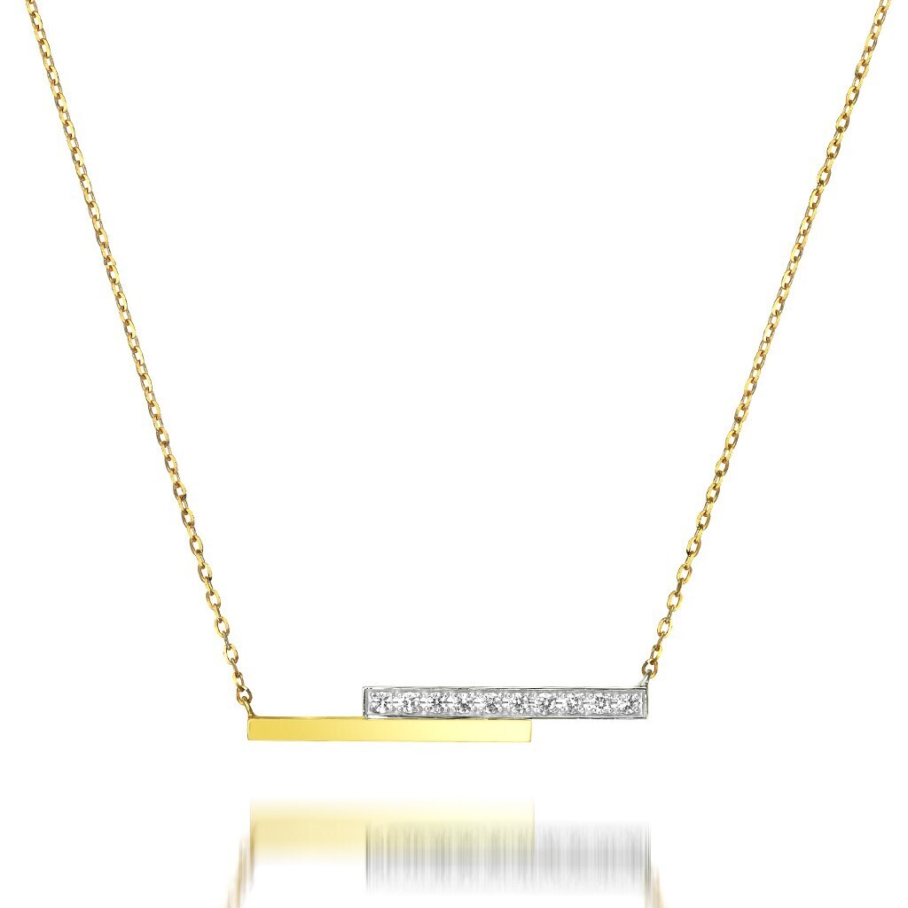 STAR JEWELRY K18/Pt950 ネックレス HORIZON