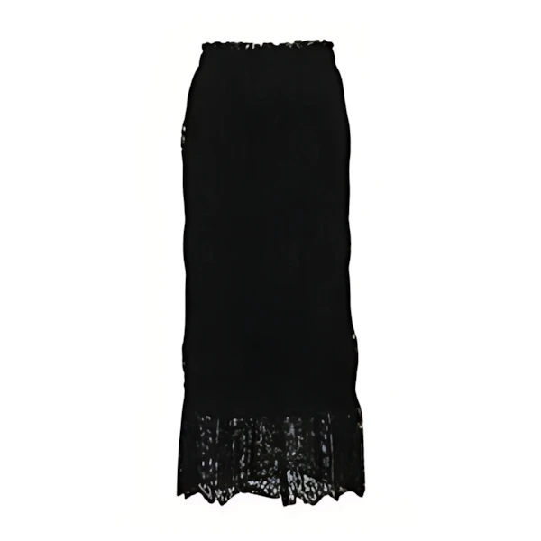 leur logette Shirring Lace Skirt
