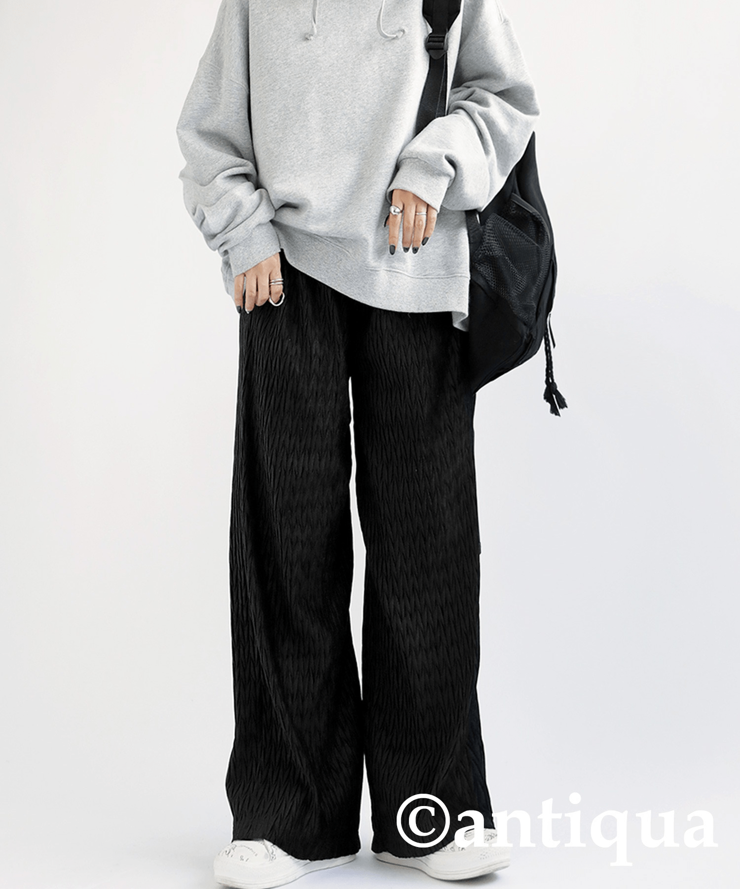 antiqua ベロアパンツ パンツ レディース ボトムス ロング・yp-00074