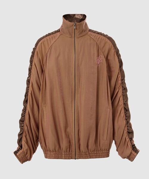 FACETASM METALLIC TRACK JACKET